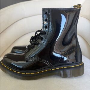 Dr. Martens Black Lace Up Boots